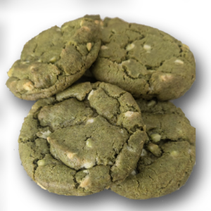 COOKIE MATCHA CHOCOLAT BLANC - Oishii Keki Lyon patisserie